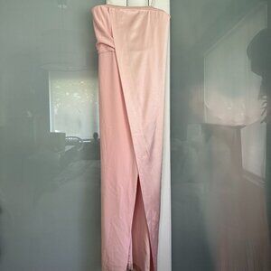 Halston Heritage Strapless Gown